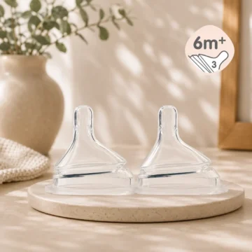 זוג פטמות 3 לזרימה מהירה