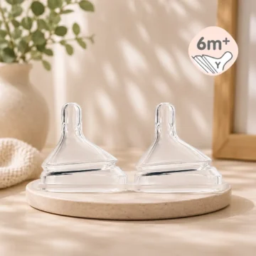 זוג פטמות Y למזון סמיך